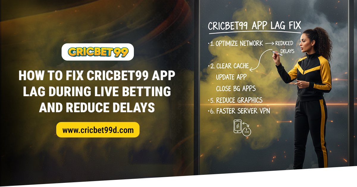 You are currently viewing How to Fix Cricbet99 App Lag During Live Betting and Reduce Delays