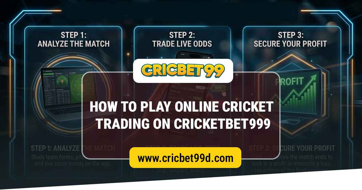 You are currently viewing How to Play Online Cricket Trading on Cricketbet999