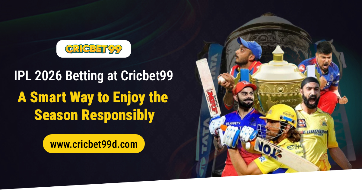 Read more about the article IPL 2026 Betting at Cricbet99 – A Smart Way to Enjoy the Season Responsibly