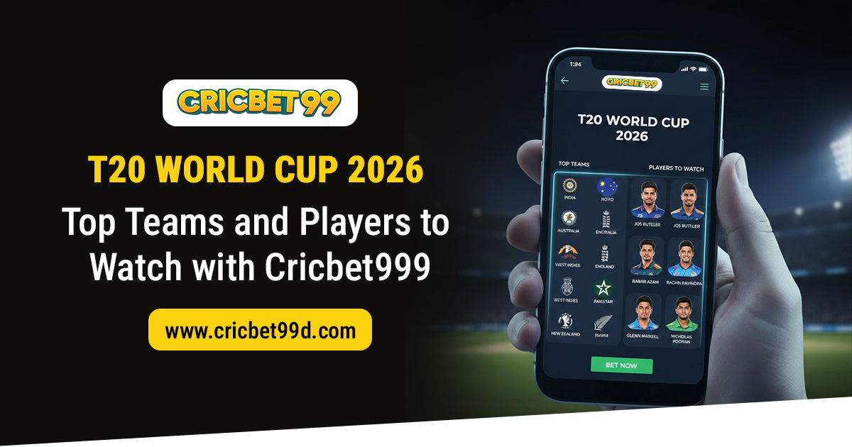 You are currently viewing T20 World Cup 2026: Top Teams and Players to Watch with Cricbet999