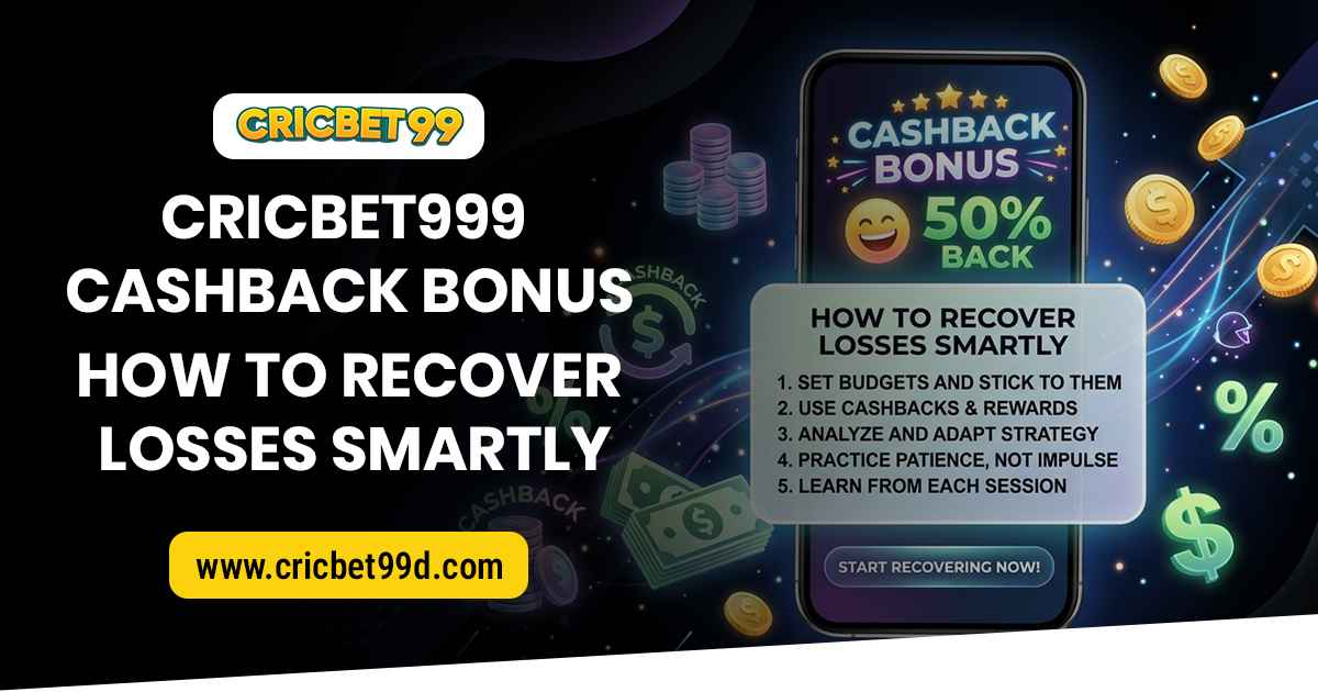 You are currently viewing Cricbet99 Cashback Bonus: How to Recover Losses Smartly