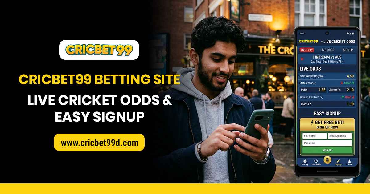 You are currently viewing Cricbet99 Betting Site – Live Cricket Odds & Easy Signup