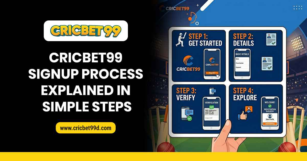 Read more about the article Cricbet999 Signup Process Explained in Simple Steps