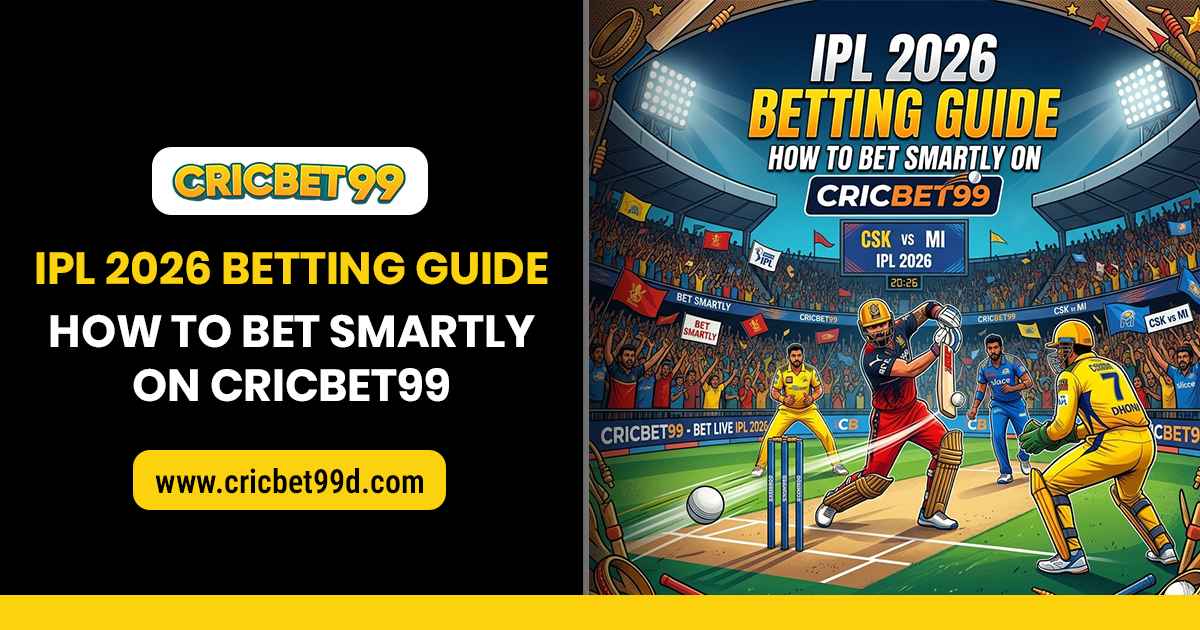 Read more about the article IPL 2026 Betting Guide – How to Bet Smartly on Cricbet99