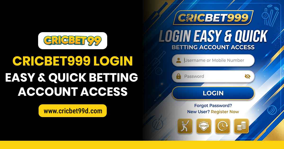 You are currently viewing Cricbet999 Login: Easy & Quick Betting Account Access