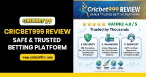 Read more about the article Cricbet999 Review: Safe & Trusted Betting Platform