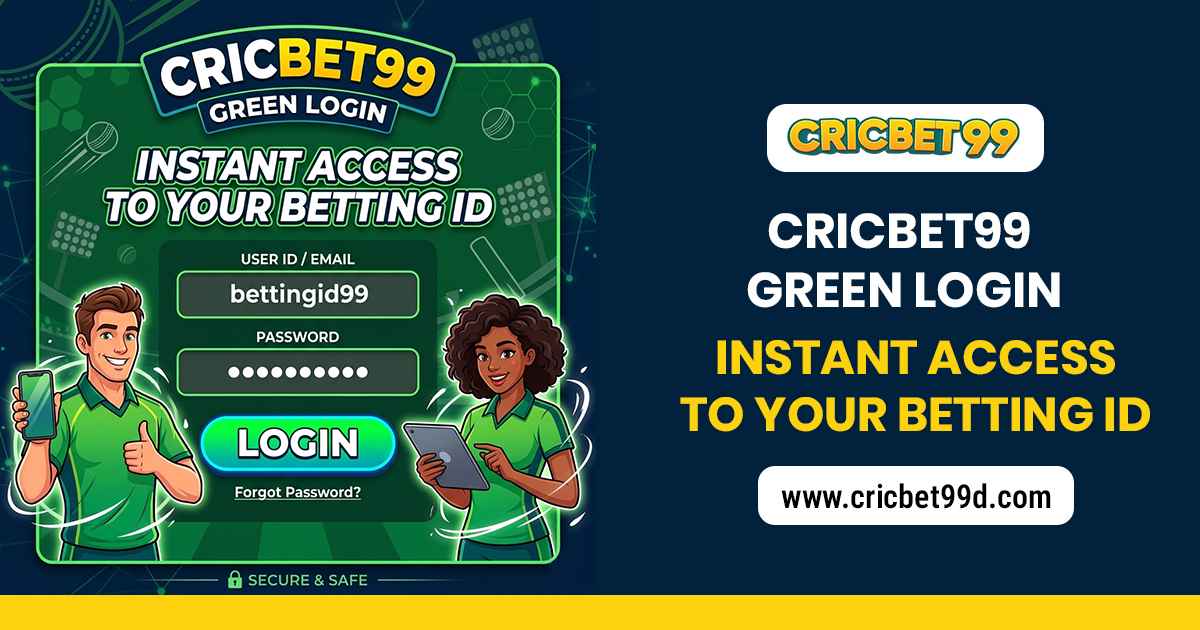 You are currently viewing Cricbet99 Green Login | Instant Access to Your Betting ID