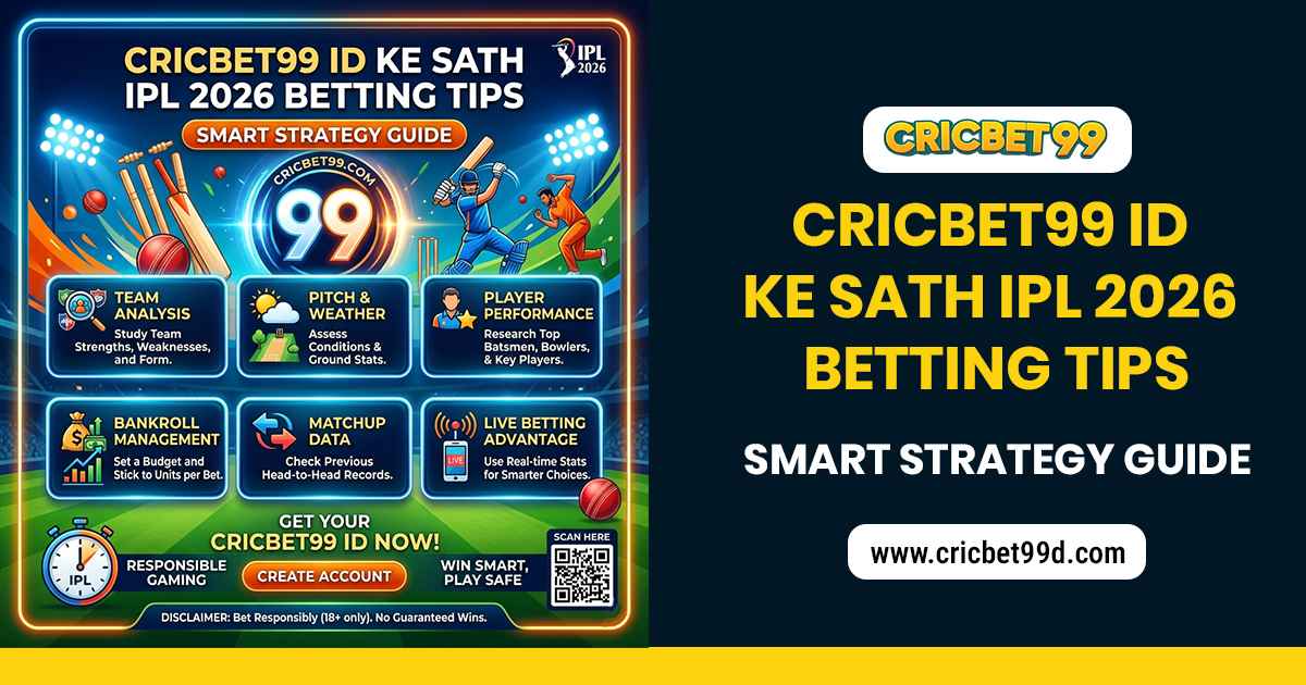 You are currently viewing Cricbet99 ID Ke Sath IPL 2026 Betting Tips: Smart Strategy Guide