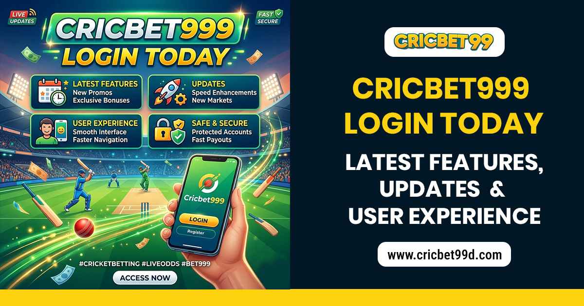 You are currently viewing Cricbet999 Login Today: Latest Features, Updates & User Experience