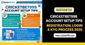 Read more about the article Cricketbet999 Account Setup Tips: Registration, Login & KYC Process 2026