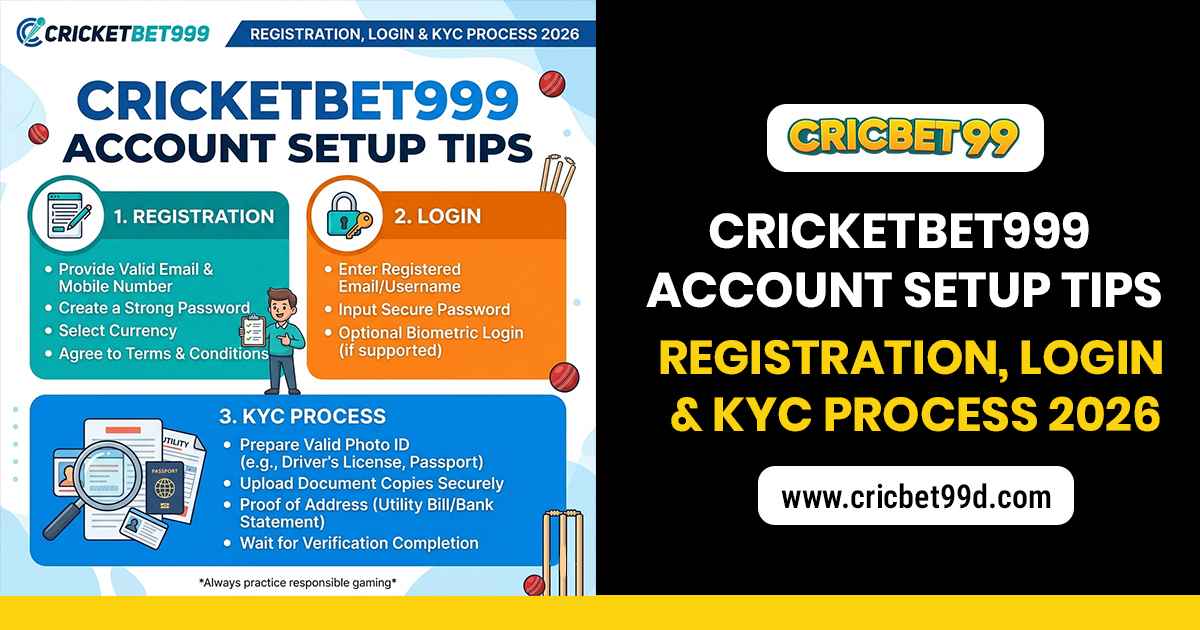You are currently viewing Cricketbet999 Account Setup Tips: Registration, Login & KYC Process 2026
